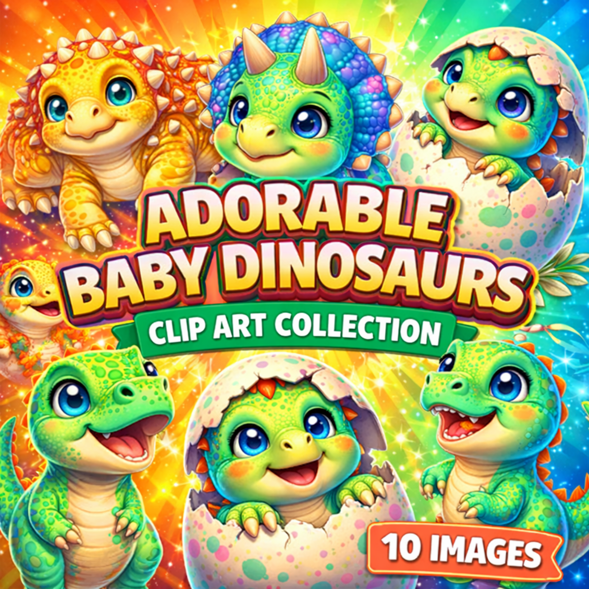 Baby Dinosaurs Clipart