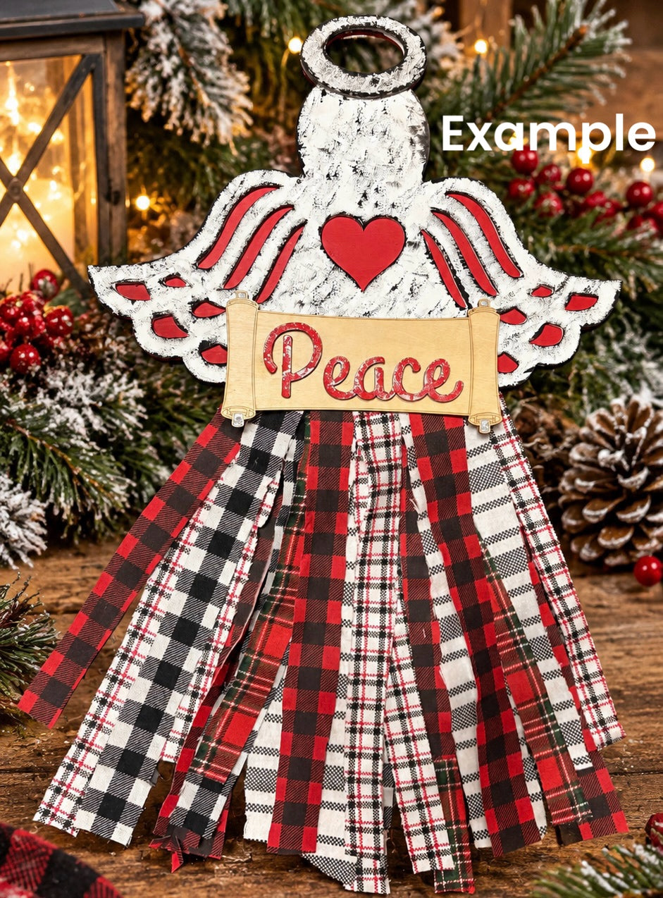 Christmas Fabric Angel