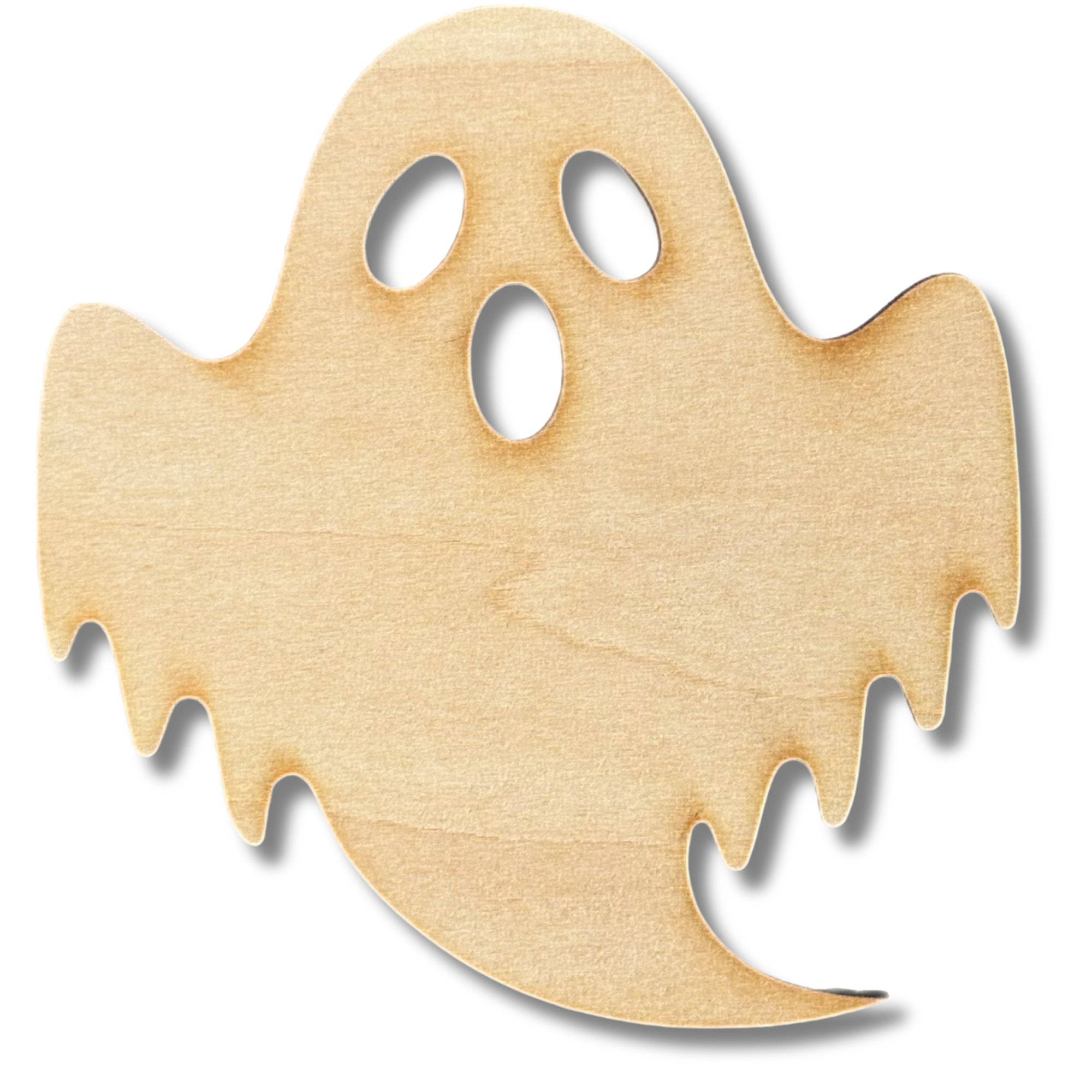Unfinished Ghost Wood Cutout