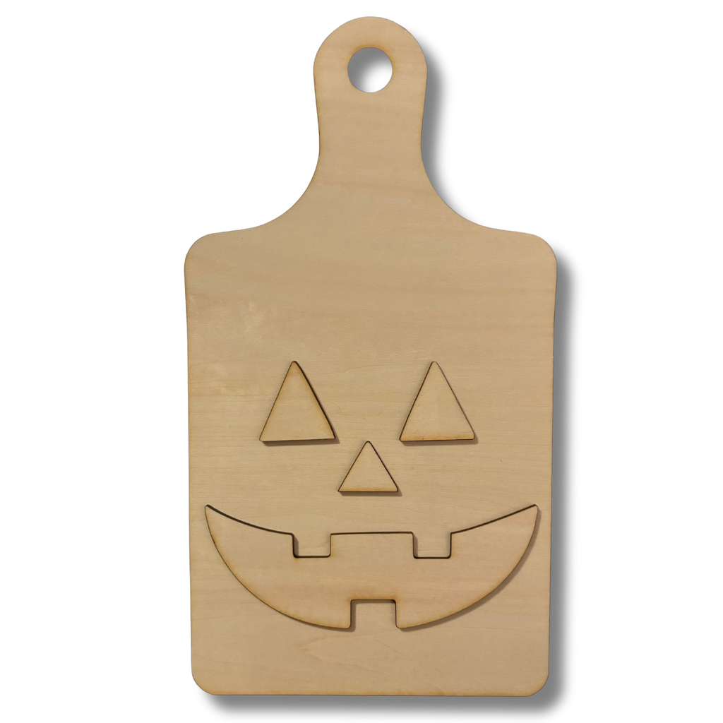 Decorative Halloween Cutting Board Wood Kit