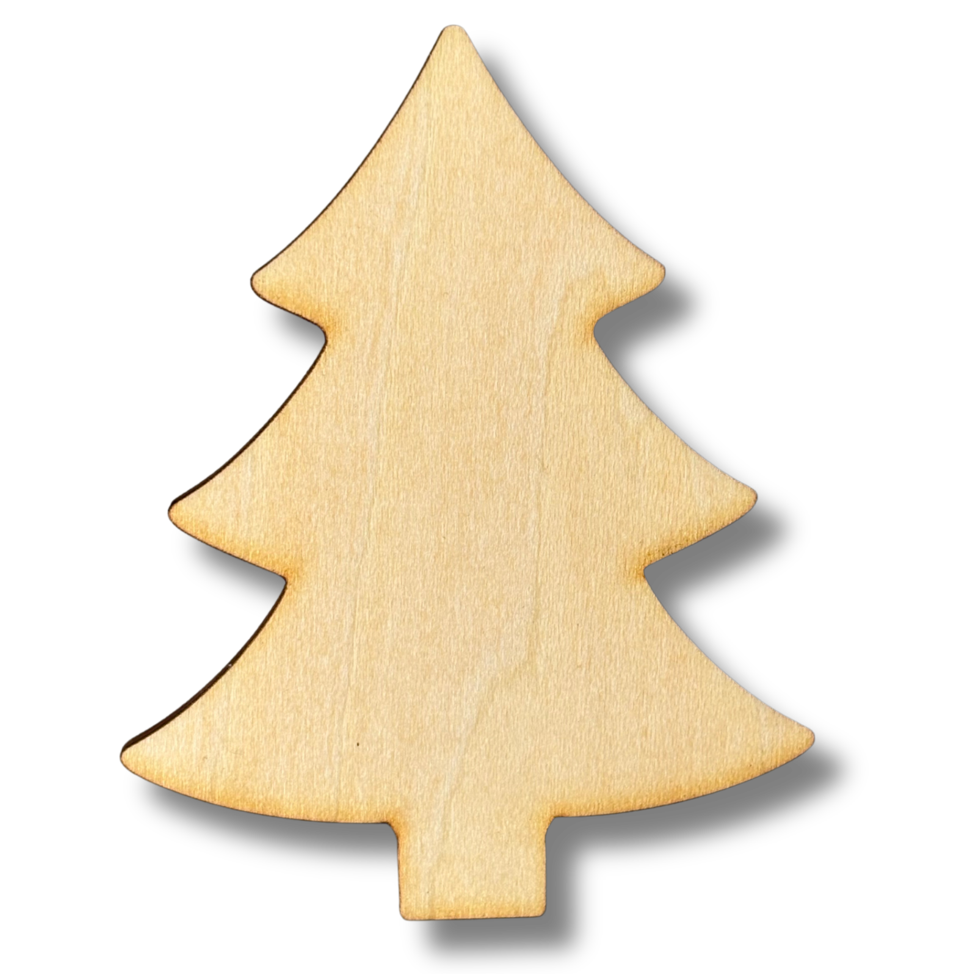 Unfinished Christmas Tree Wood Cutout