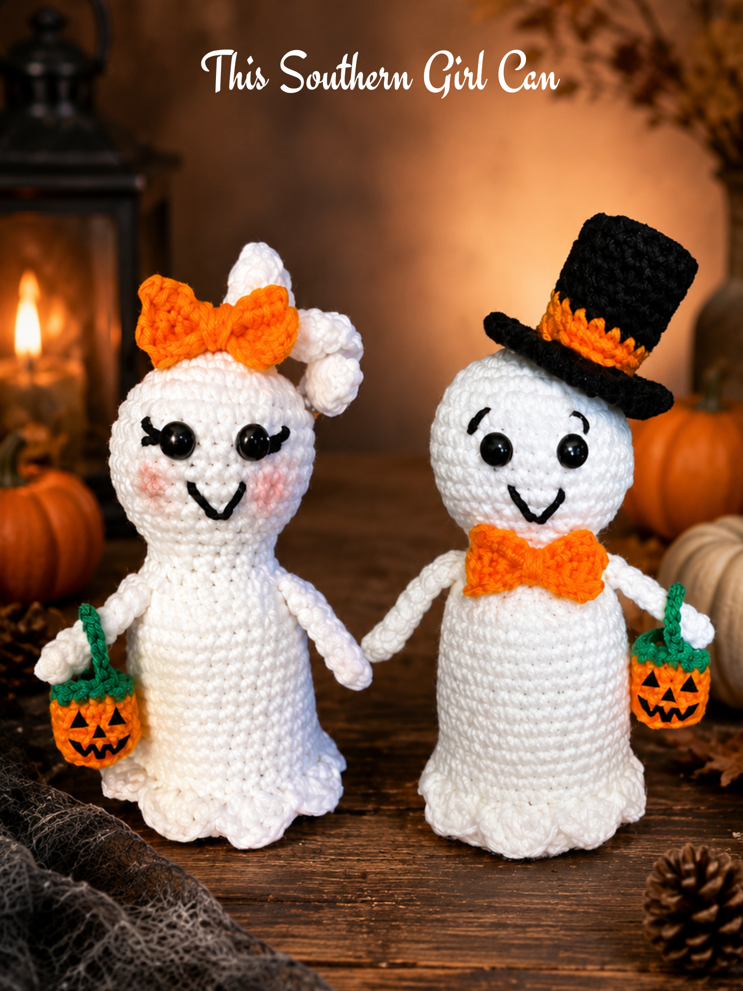 Ghost Friends Crochet Pattern