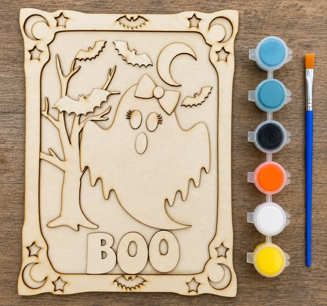 Mrs Ghost Wood Paint Kit