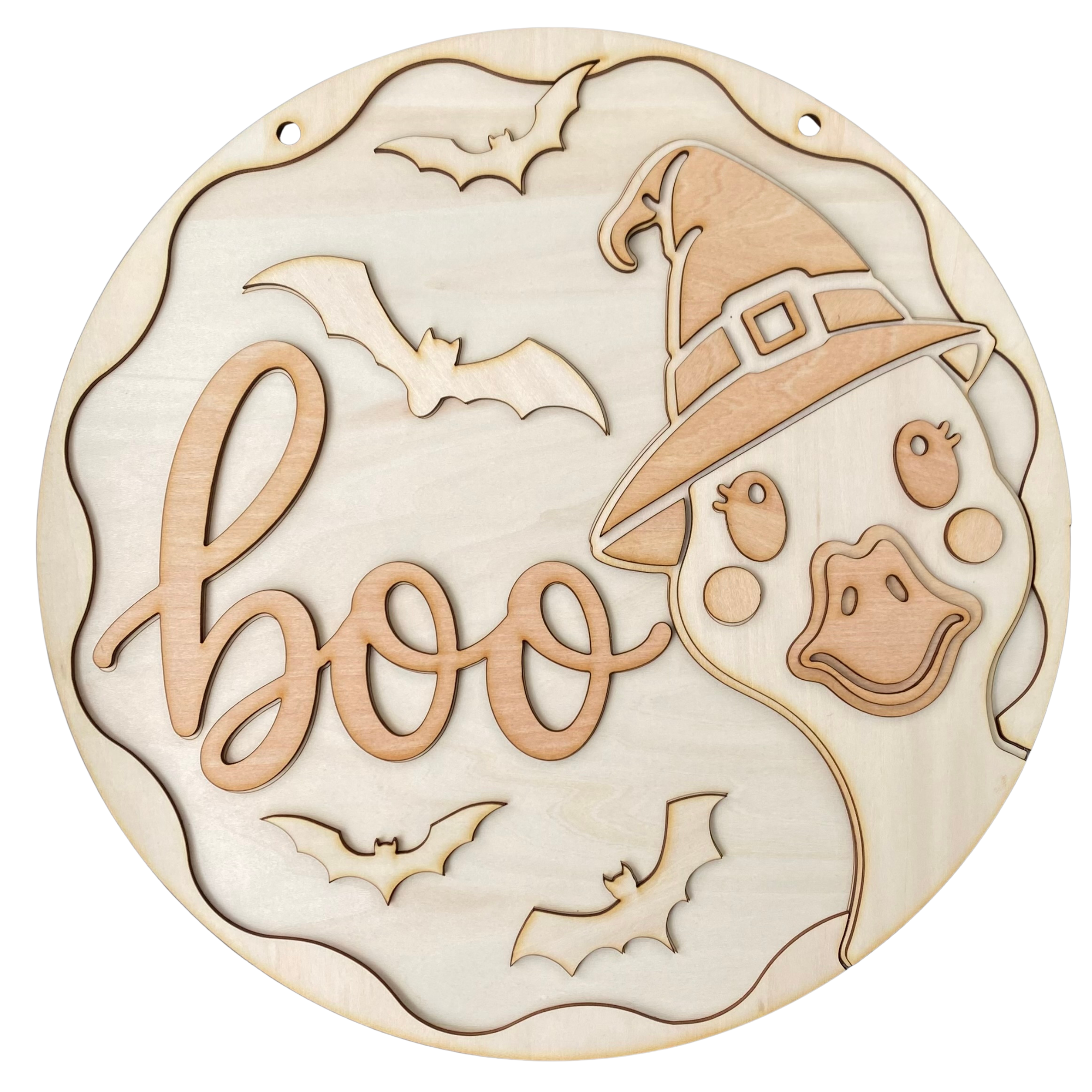 Halloween Goose Door Hanger Wood Kit