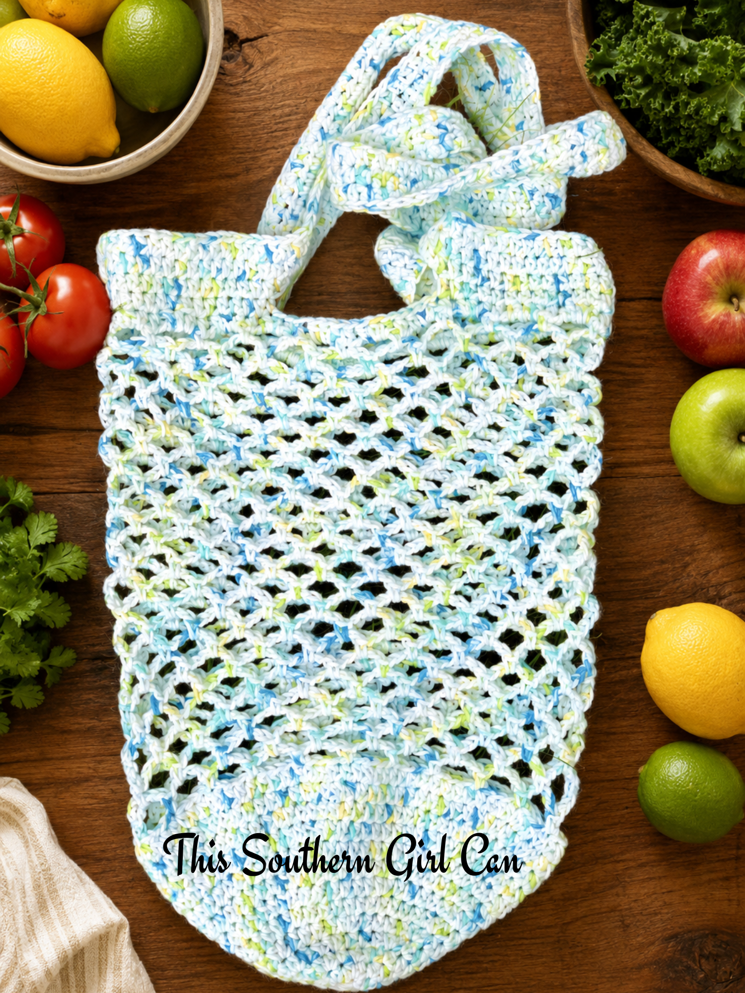 Easy Market Bag Crochet Pattern