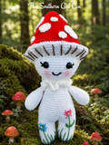 Mushroom Forest Doll Crochet Pattern