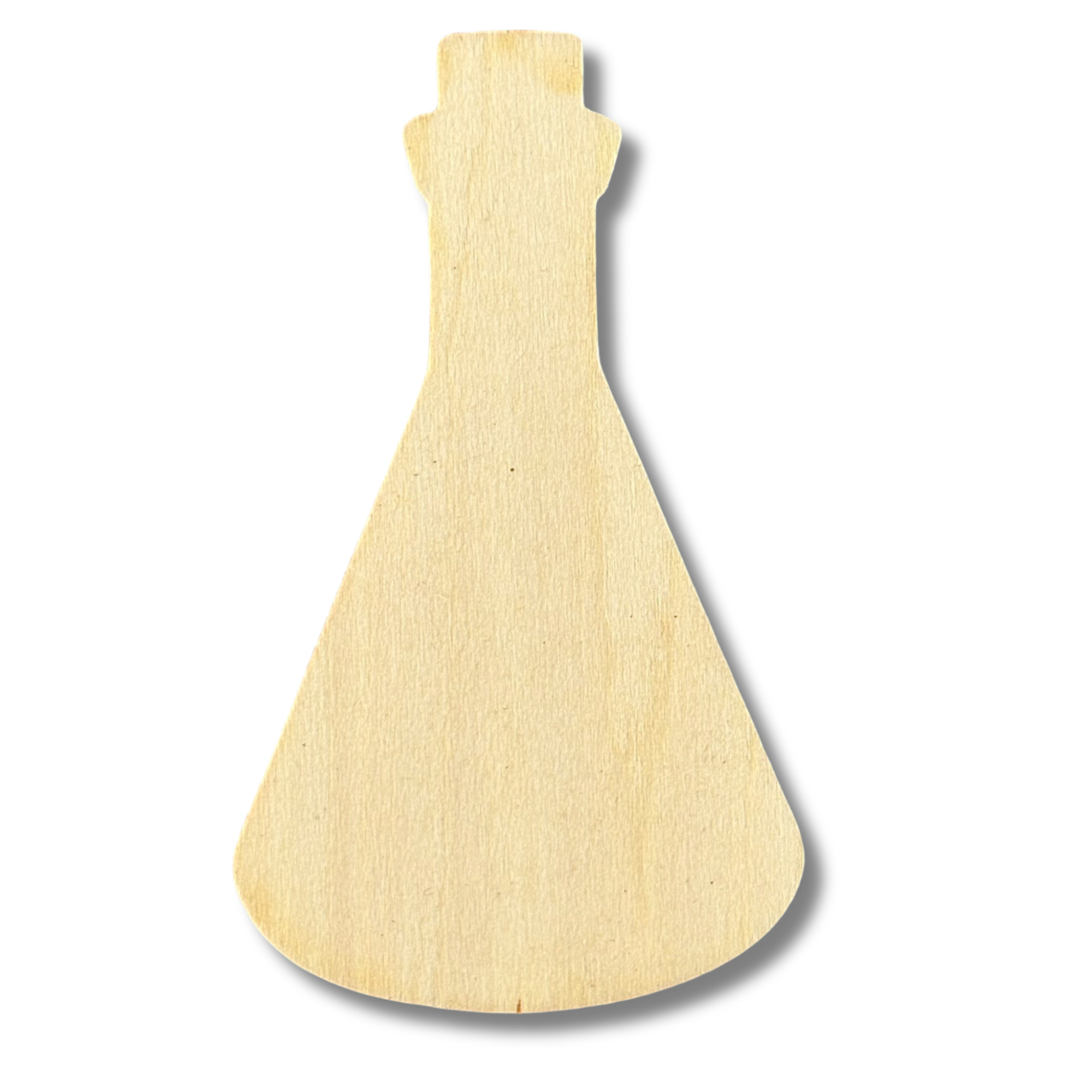 Unfinished Potion Bottle #3 Wood Cutout