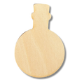 Unfinished Potion Bottle #2 Wood Cutout